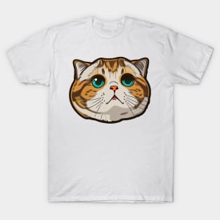 Scottish Fold Head T-Shirt